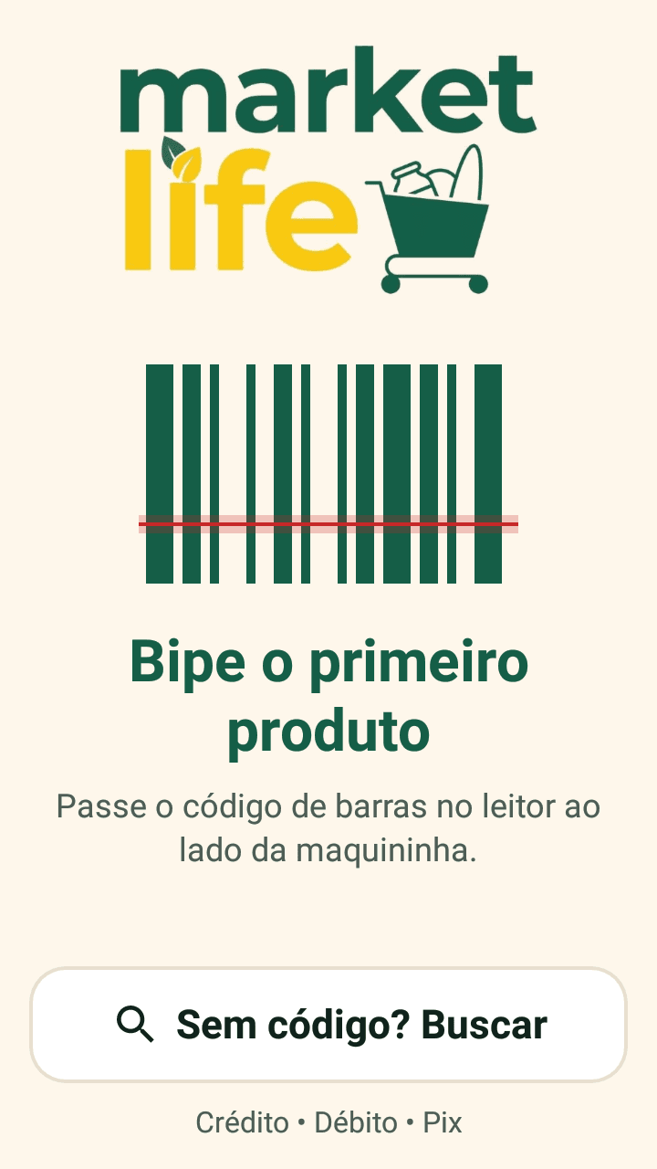 Bipe o produto